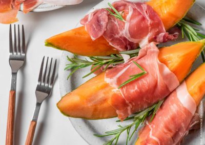 melon jambon cru