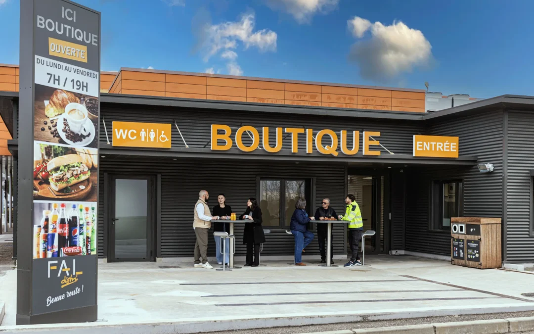 Boutiques station-service Toulouse Béziers – Les espaces de pause FAL DISTRI
