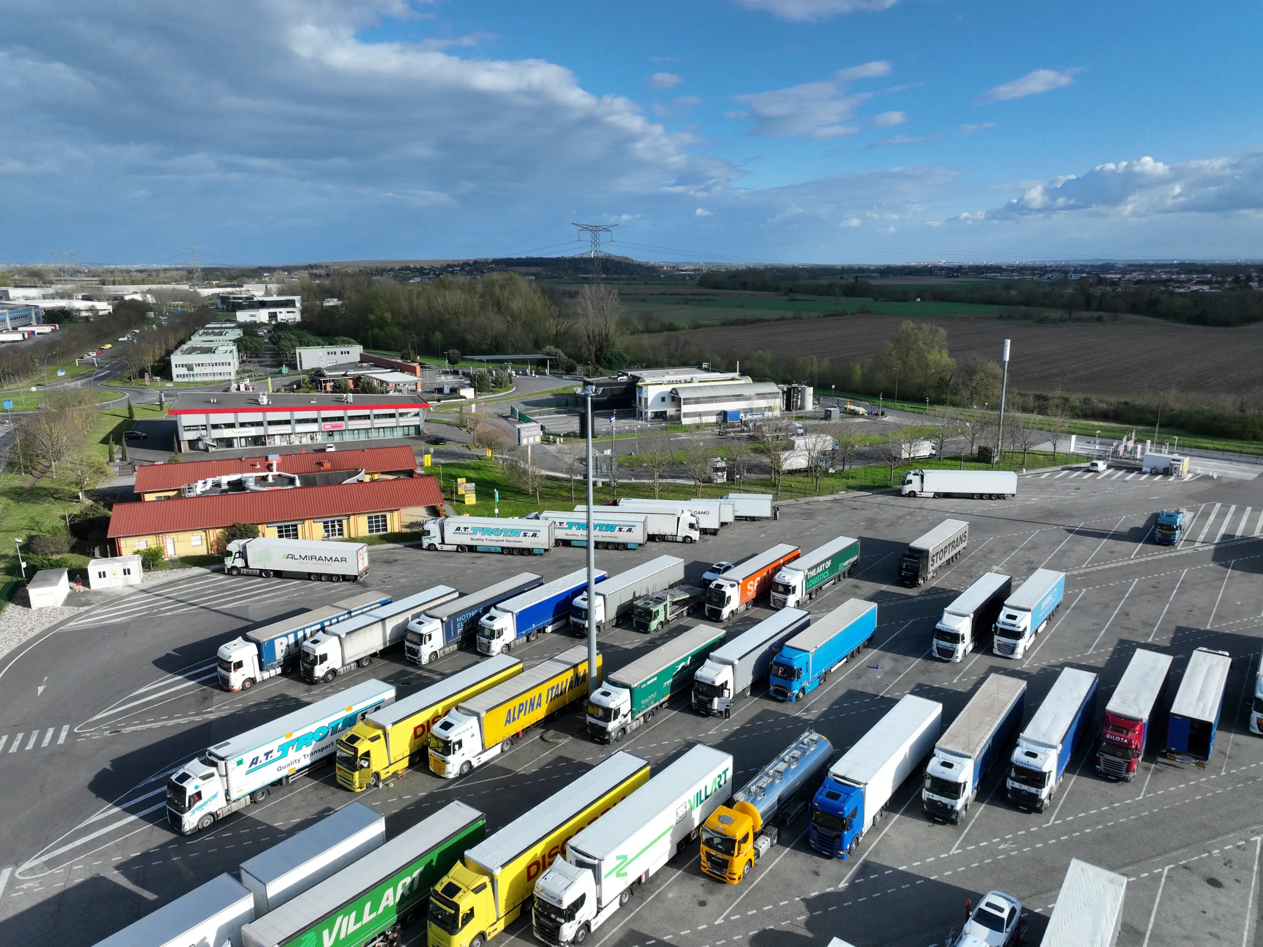 Complexe routier poids lourds sécurisé Truck Arena 31 Toulouse Eurocentre