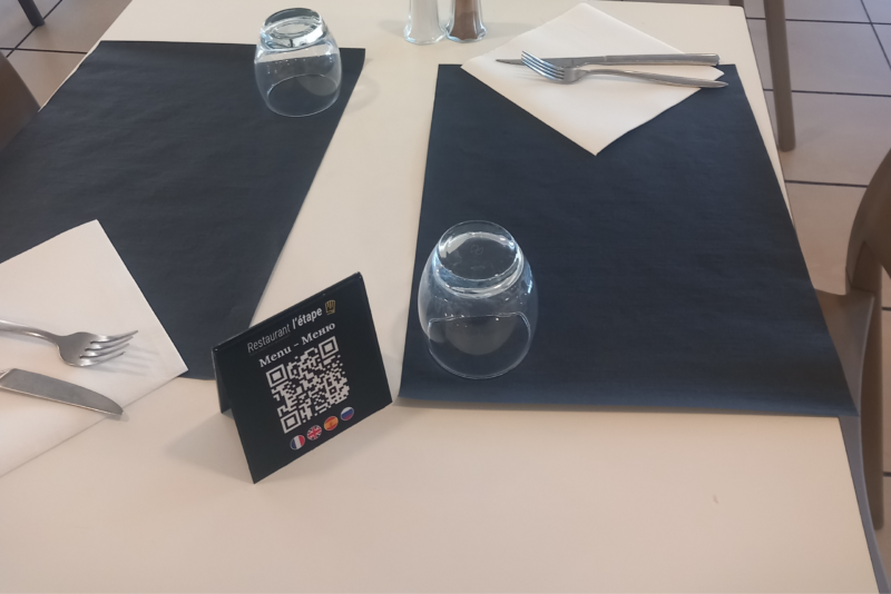Consultez le menu du jour du restaurant l’Étape, où que vous soyez