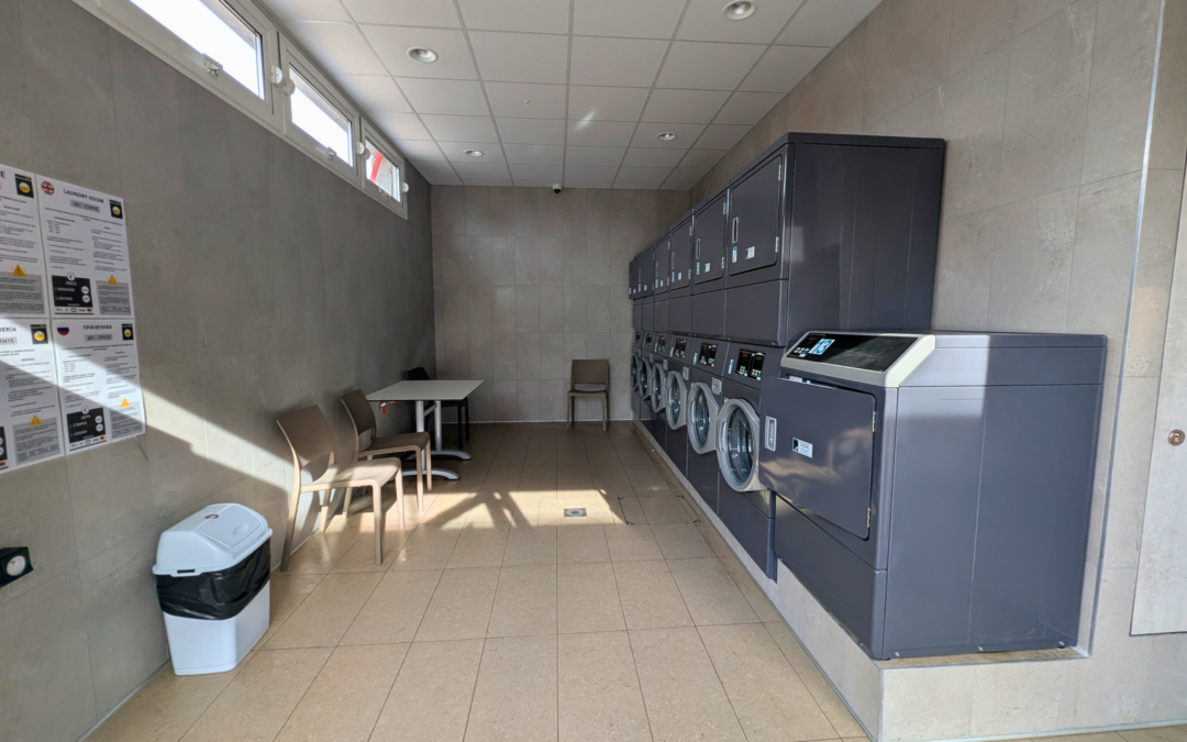 Rénovation de l’espace buanderie chez Truck Étape Béziers